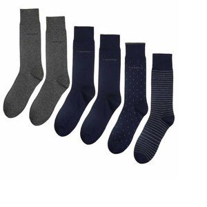 Calvin Klein Men's Cushioned Crew Sock, 6-pair